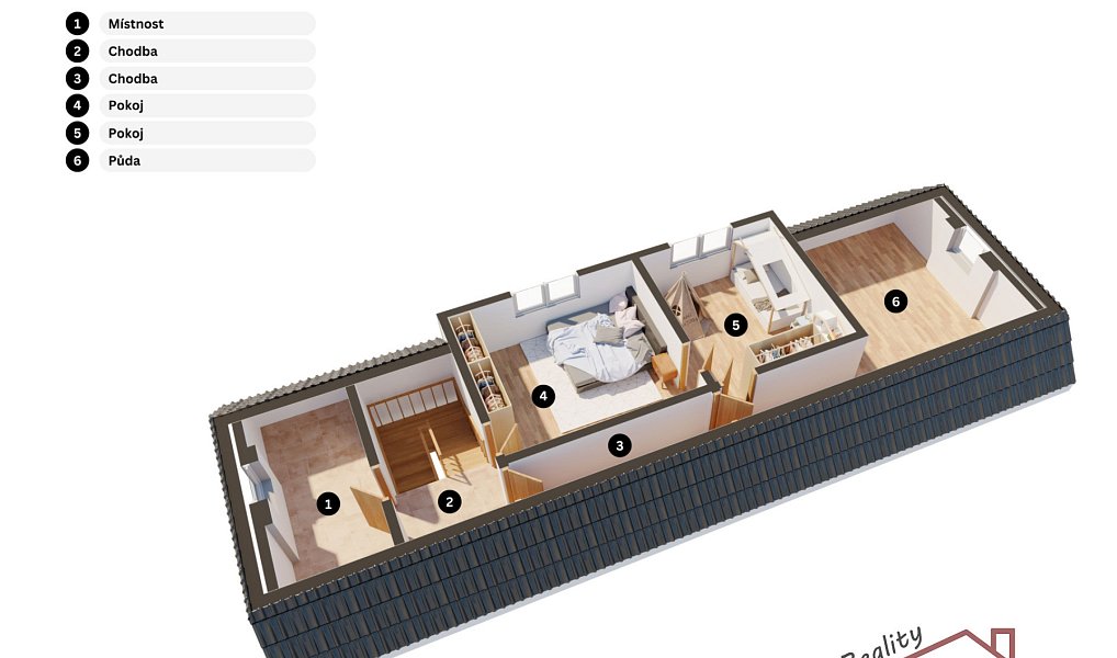 Prodej domu 107 m² s pozemkem 553 m², Lázně Toušeň – náhled fotky 3