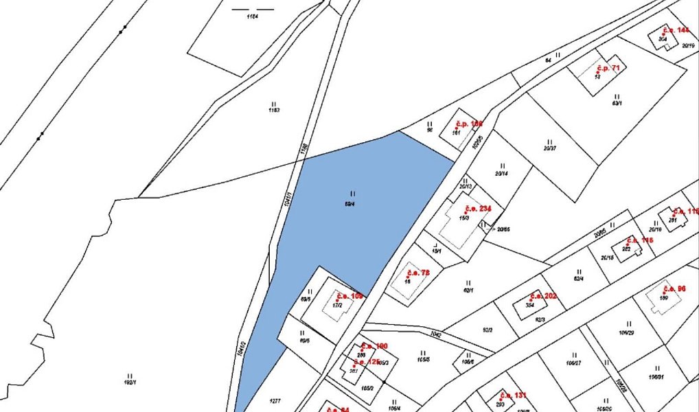 Prodej pozemku, 2835 m², Háj - Chomutov, Loučná pod Klínovcem