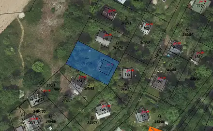 Prodej zahrady 405 m², Ostrovec-Lhotka - Lhotka, okres Rokycany