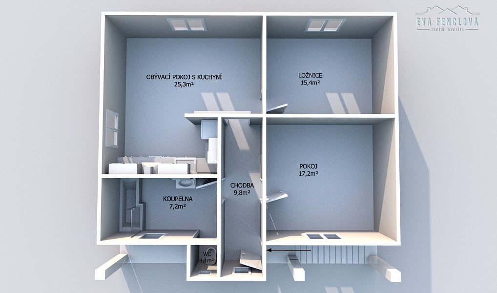 Prodej domu 76 m² s pozemkem 601 m², Starý Plzenec – náhled fotky 7