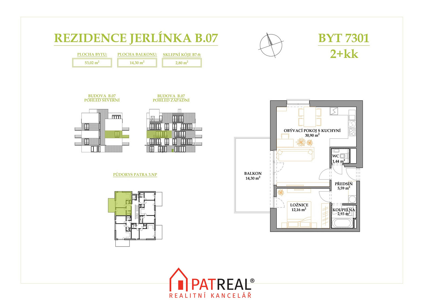 Prodej bytu 2+kk 67 m² — photo 2
