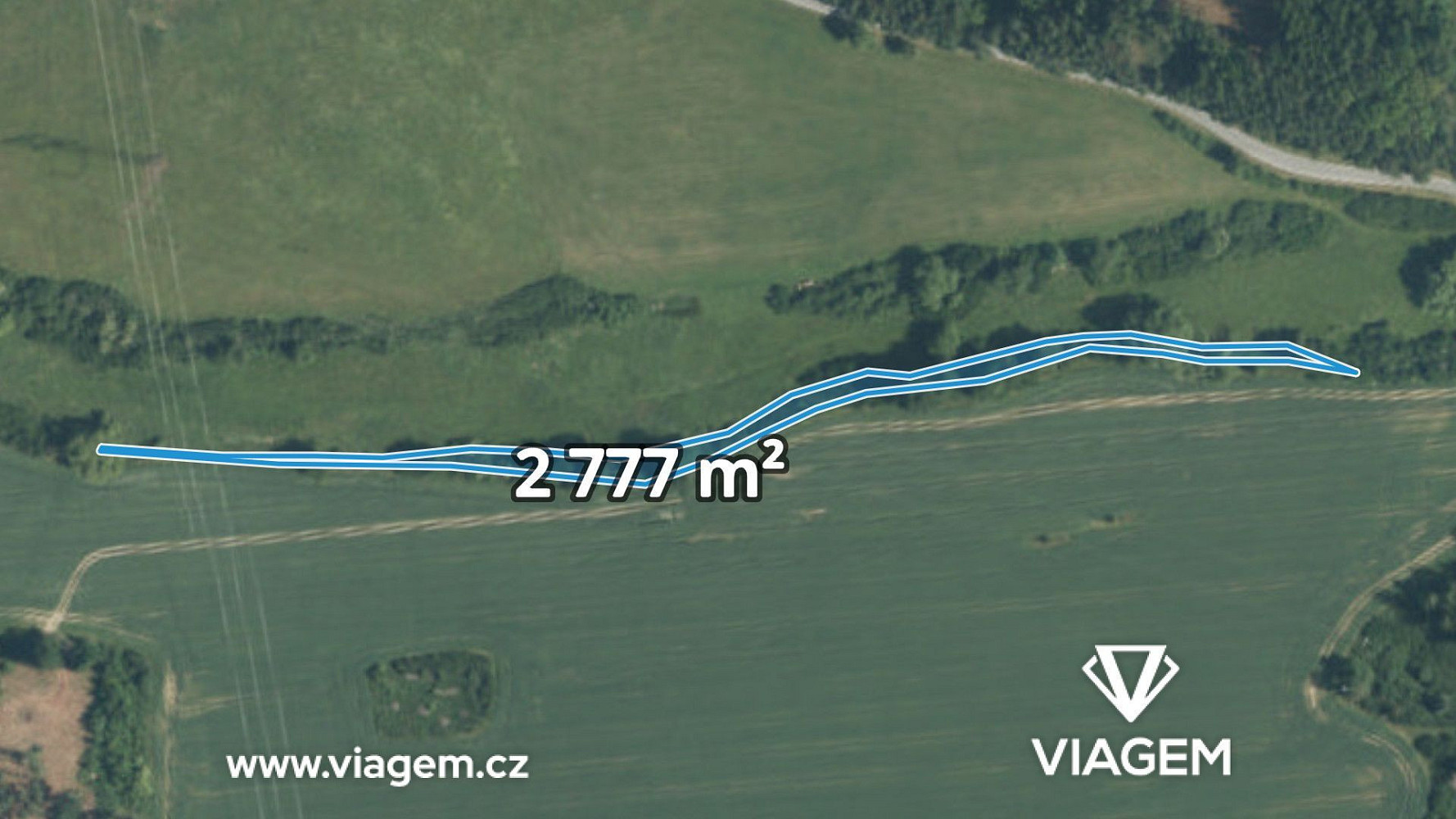 Prodej lesa 2 777 m²