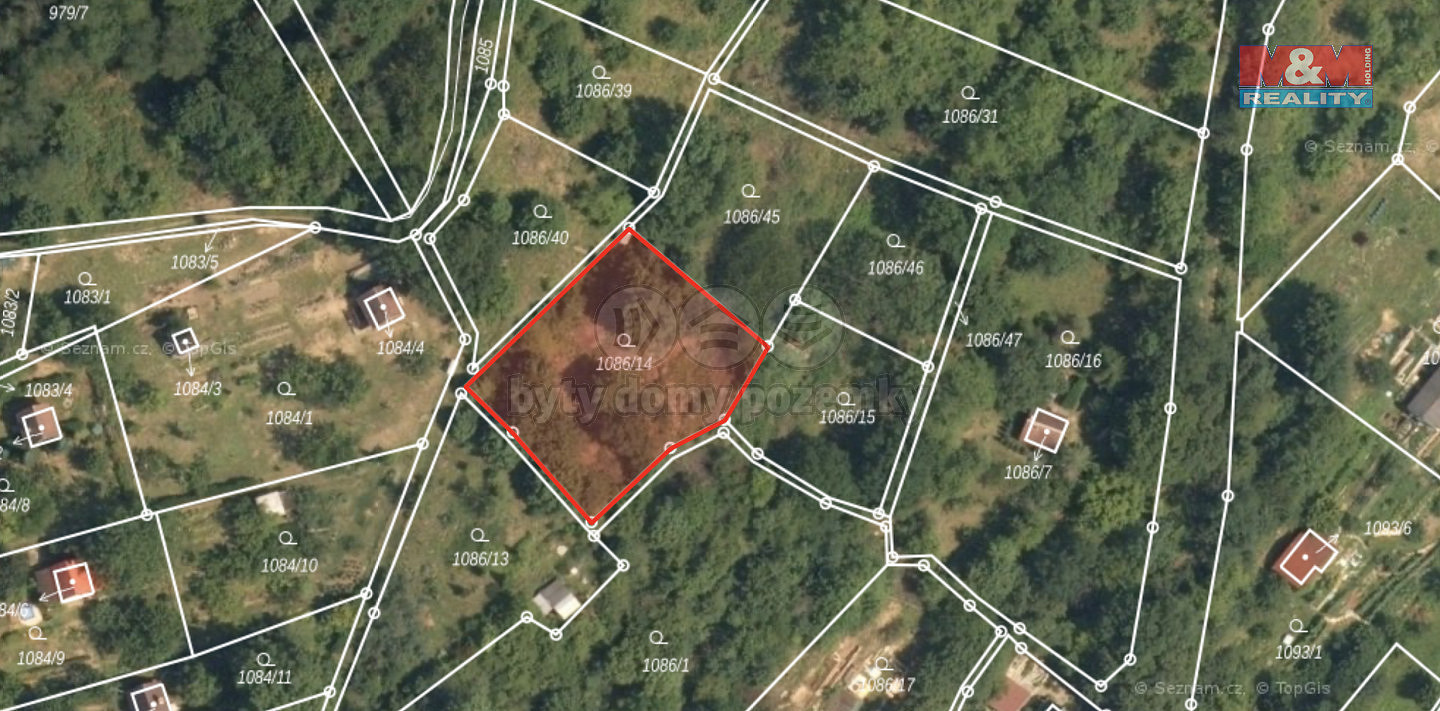 Prodej zahrady 758 m²