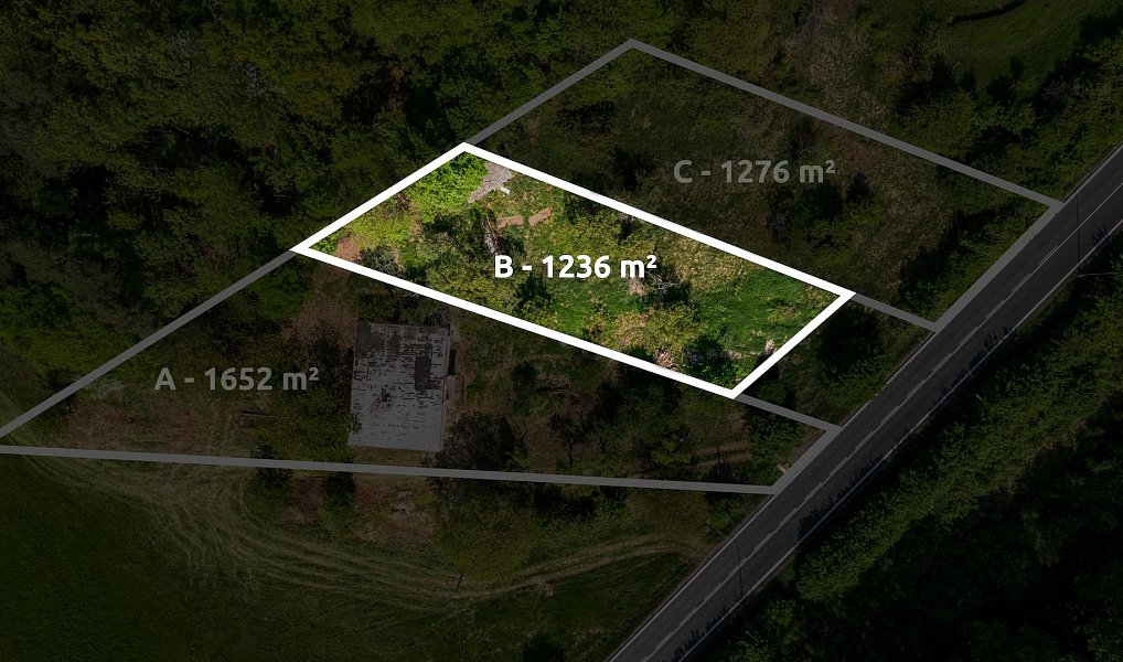 Prodej stavebního pozemku 1 236 m², Veliny – náhled fotky 5