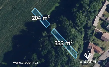 Prodej lesa 537 m², Moravičany, okres Šumperk