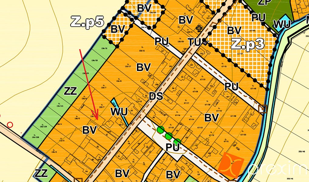 Prodej stavebního pozemku 658 m², Libáň – náhled fotky 2