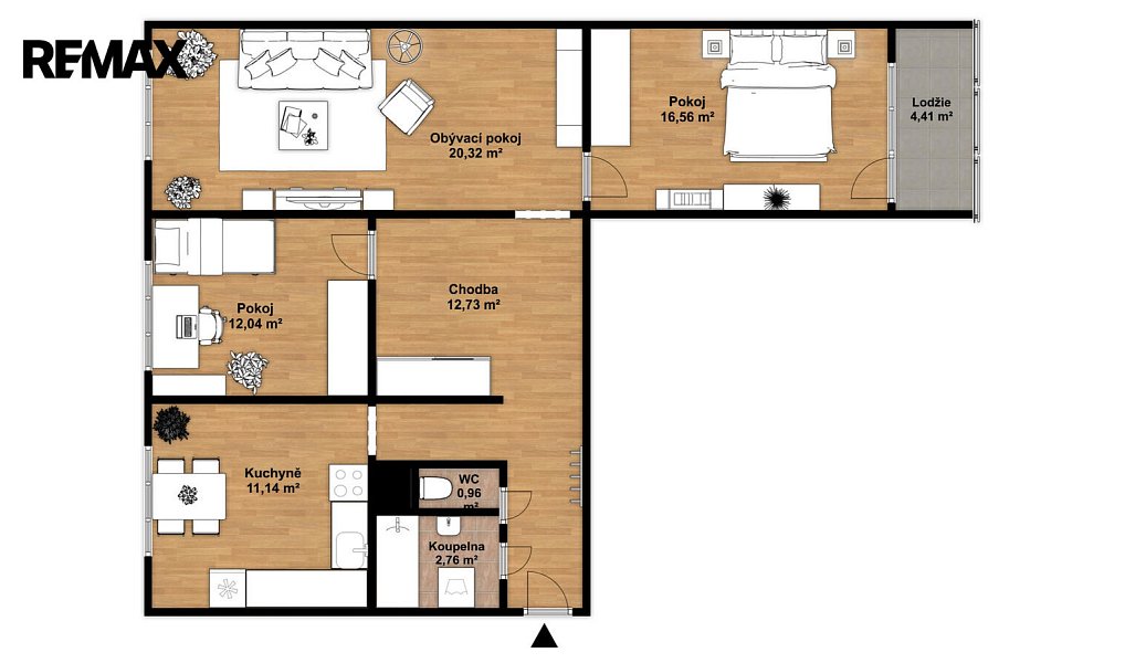Prodej bytu 3+1 81 m², Klášterec nad Ohří – náhled fotky 21