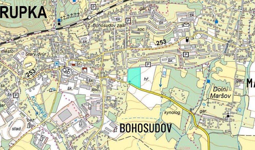 Pronájem louky 16 243 m², Krupka – náhled fotky 3