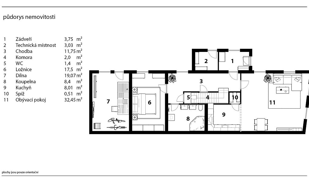 Prodej domu 205 m² s pozemkem 368 m², Třebnouševes – náhled fotky 27