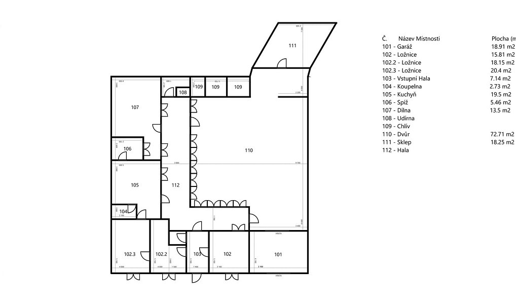 Prodej domu 140 m² s pozemkem 315 m², Vémyslice – náhled fotky 15
