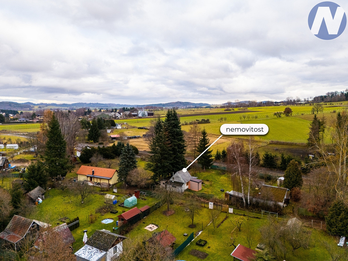 Prodej zahrady 802 m²