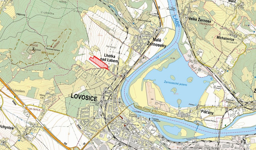 Prodej pole 47 593 m², Lhotka nad Labem – náhled fotky 3