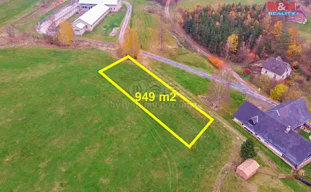 Prodej zahrady 949 m², Vidochov - Stupná, okres Jičín