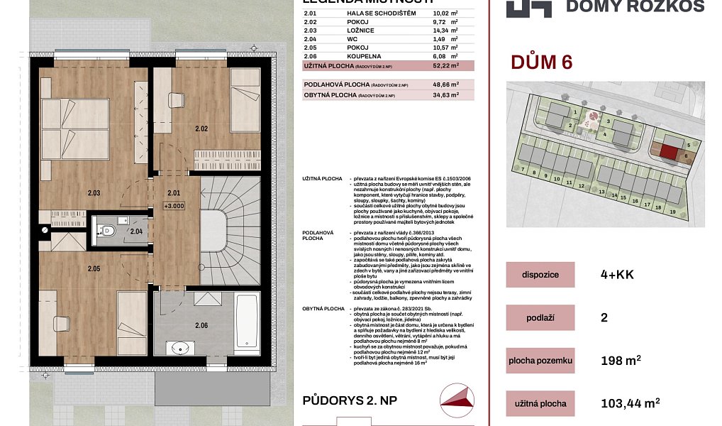 Prodej domu 103 m² s pozemkem 198 m², Humpolec – náhled fotky 3