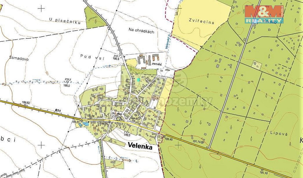 Prodej zahrady 365 m², Velenka – náhled fotky 2