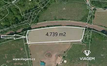 Prodej pole 4 739 m², Praha