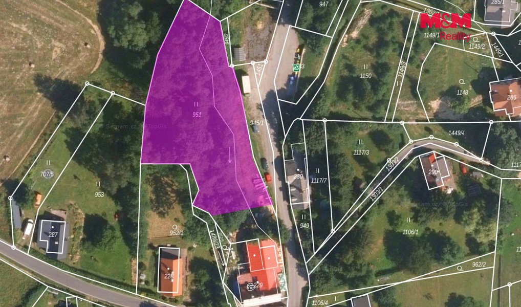 Prodej stavebního pozemku 2 304 m², Mařenice – náhled fotky 10