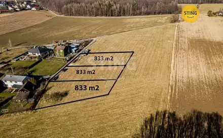 Prodej stavebního pozemku 833 m², Frýdek-Místek - Lískovec