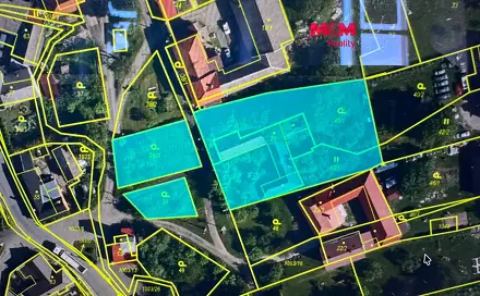 Prodej stavebního pozemku 2 707 m², Klokočí, okres Přerov
