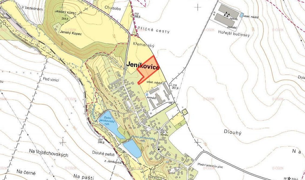 Prodej louky 5 776 m², Jeníkovice – náhled fotky 3