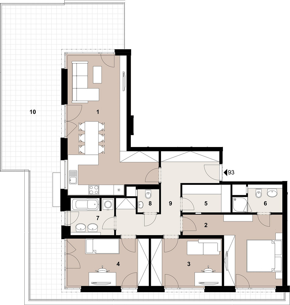 Prodej bytu 4+kk 105 m² – fotografie 2