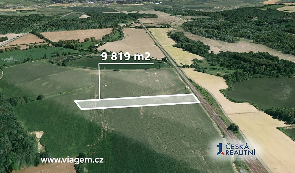 Prodej pole 3 273 m², Hustopeče nad Bečvou – náhled fotky 2