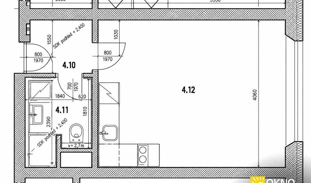 Prodej bytu 1+kk 30 m², Brno – náhled fotky 7
