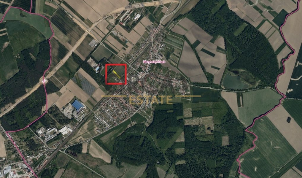 Prodej pole 1 243 m², Moravský Písek – náhled fotky 3