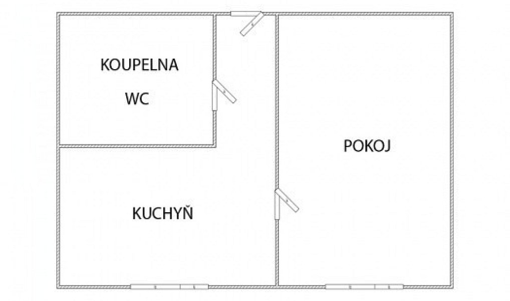 Pronájem bytu 1+1 39 m², Jirkov – náhled fotky 5