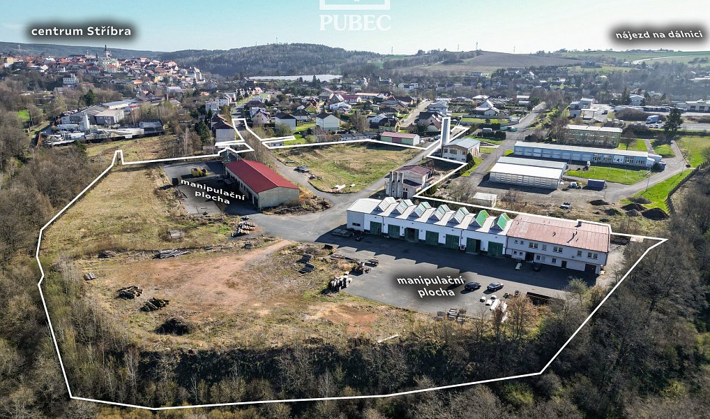 Prodej výrobních prostor 2 573 m², Stříbro – náhled fotky 2
