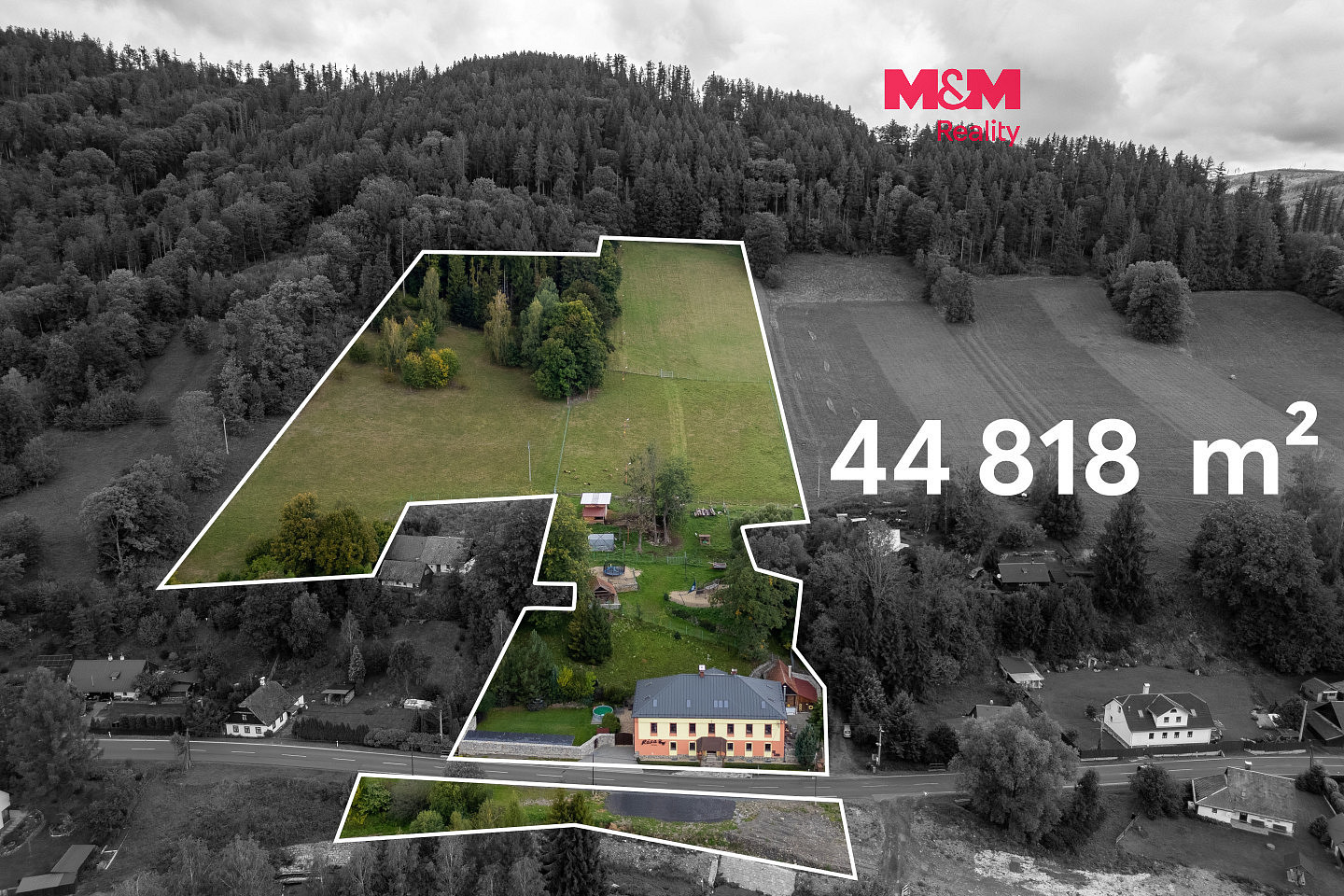 Prodej ubytovacího objektu 550 m²