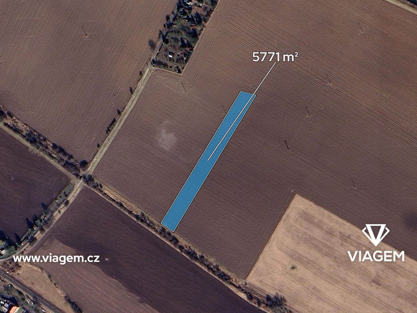 Prodej pole 2 885 m² – fotografie 2