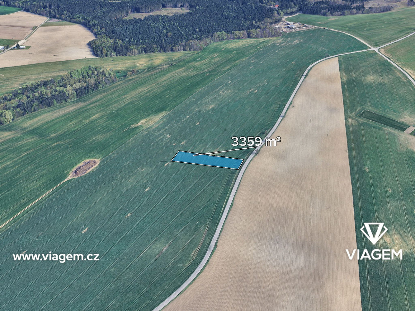Prodej pole 839 m²