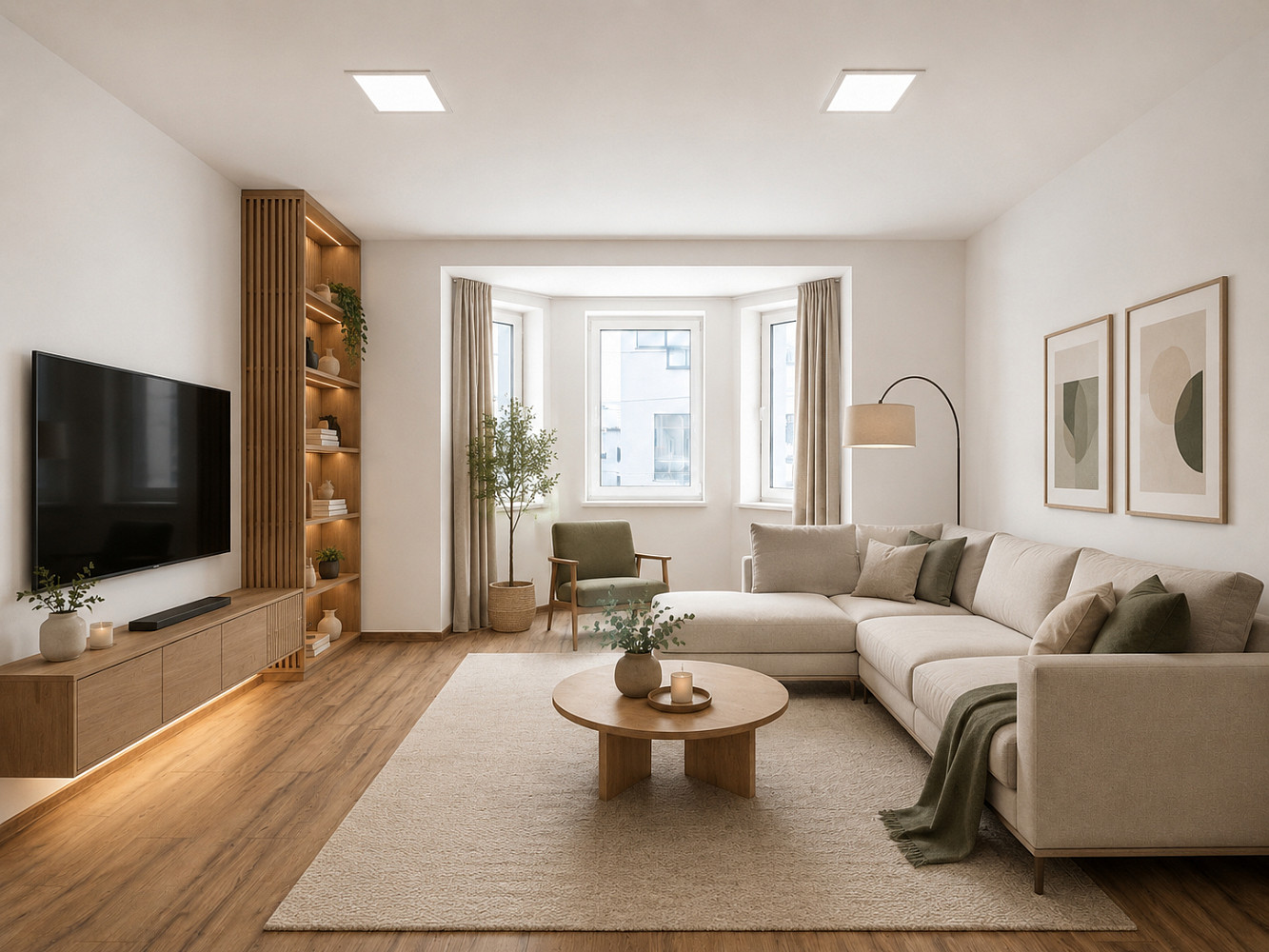 Pronájem bytu 2+1 80 m²