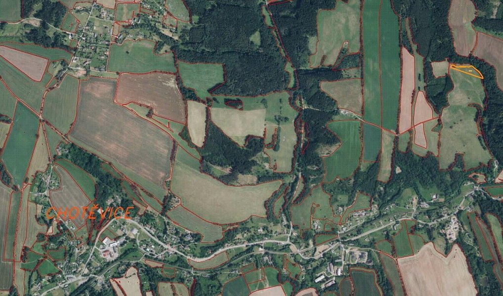 Prodej pole 6 699 m², Chotěvice – náhled fotky 5