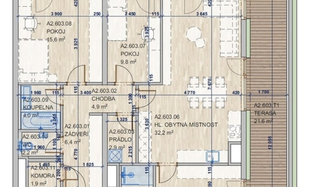 Prodej bytu 4+kk 99 m², Brno – náhled fotky 13