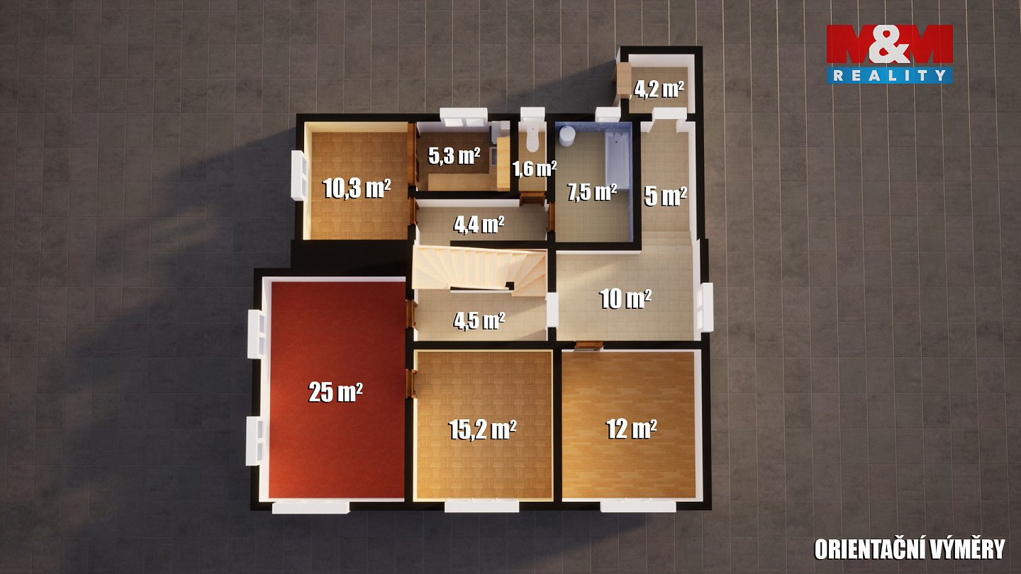 Prodej domu 174 m² s pozemkem 1 398 m²