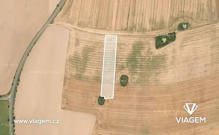 Prodej pole 1 083 m², Chyňava, okres Beroun