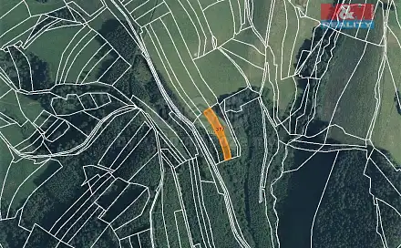 Prodej pole 1 270 m², Lhota u Vsetína, okres Vsetín
