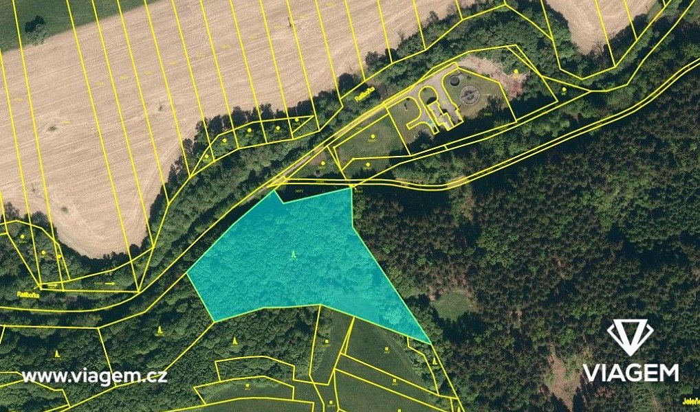 Prodej zahrady 1 806 m², Ratiboř – náhled fotky 2