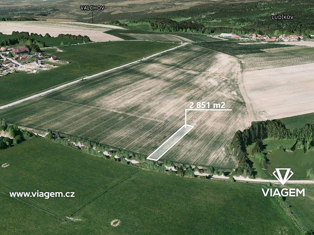 Prodej pole 1 425 m²