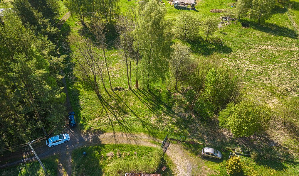 Prodej stavebního pozemku 3 969 m², Staré Křečany – náhled fotky 3