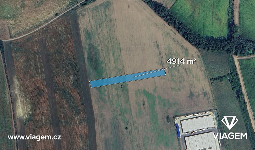 Prodej pole 2 457 m², Bzenec – náhled fotky 2