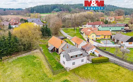Prodej domu 170 m² s pozemkem 5 936 m², Sedlec-Prčice - Malkovice, okres Příbram