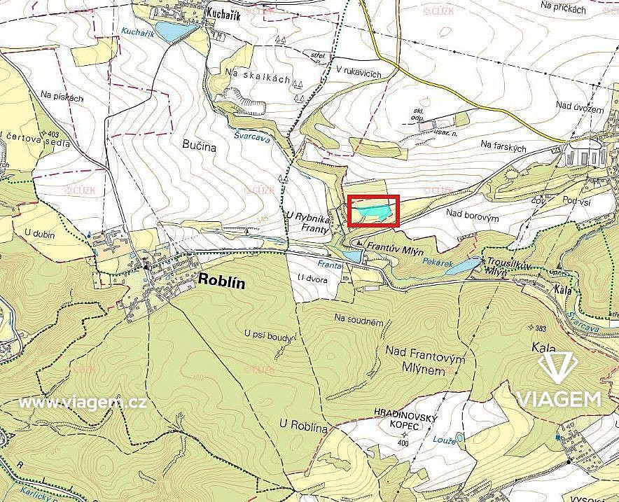 Prodej pole 720 m² – fotografie 3