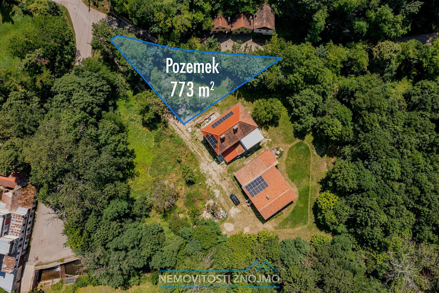Prodej stavebního pozemku 773 m² – fotografie 2