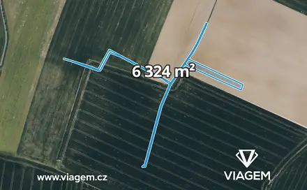 Prodej pole 1 806 m², Klešice, okres Chrudim