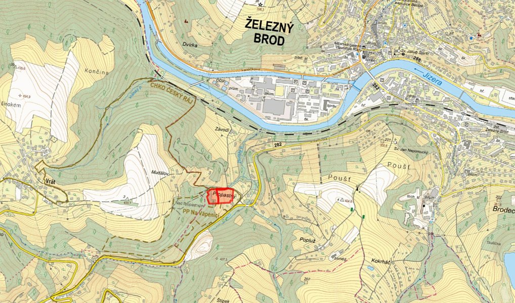 Prodej louky 5 198 m², Železný Brod – náhled fotky 3