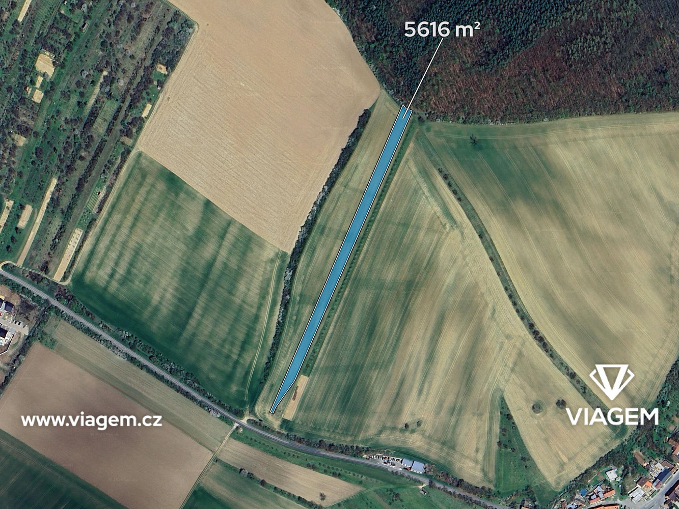 Prodej pole 702 m² – fotografie 2