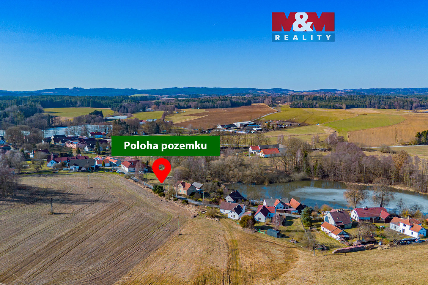 Prodej stavebního pozemku 1 456 m²